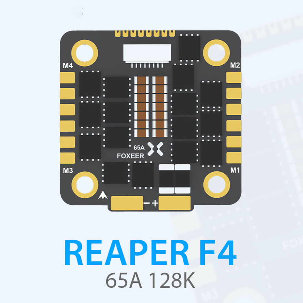 Foxeer Reaper F4 128K 65A 30x3 - Foxeer Reaper F4 128K 65A Esc reseña y precio
