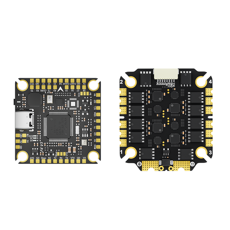 Aocoda-RC F465S V4 Stack F405  - Speedybee F405 V4 Bls 55A Stack reseña y precio